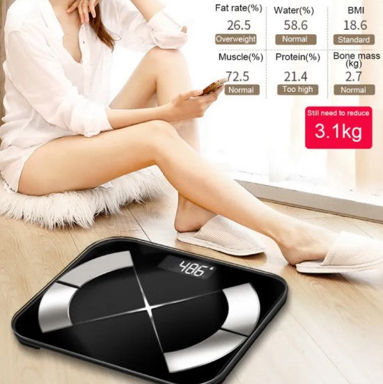 Bluetooth LED Body Fat scale