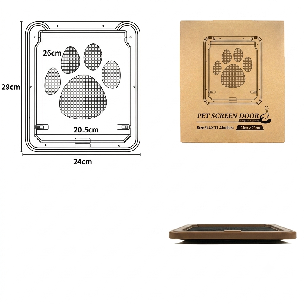 Durable Pet Door for Cats & Dogs | Easy Access Pet Flap Door