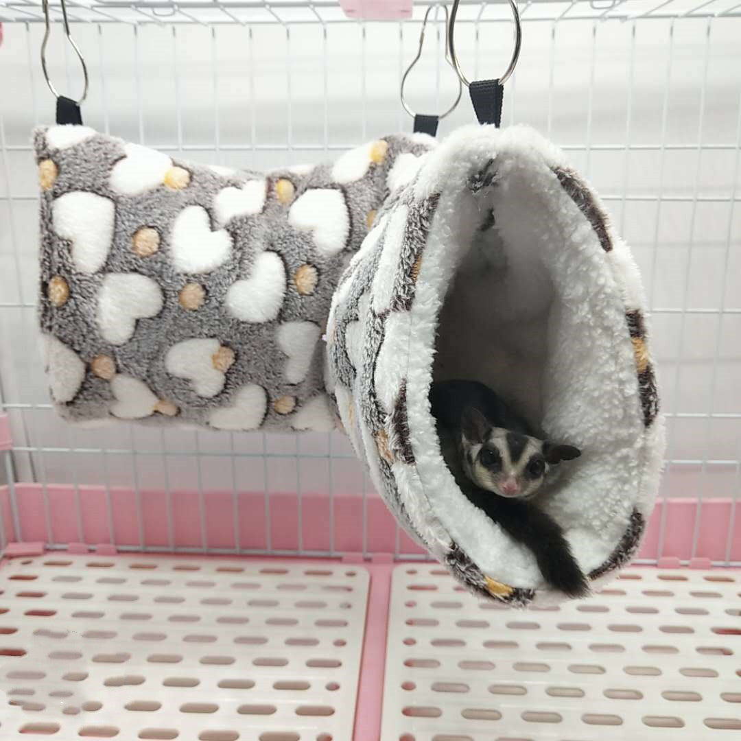 Super Soft Plush Hamster Warm Tunnel Nest