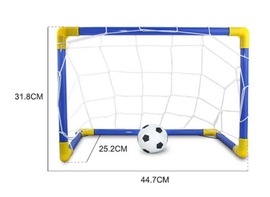 Inflatable Soccer & Hockey Goal Set for Kids | Outdoor Sports Toy