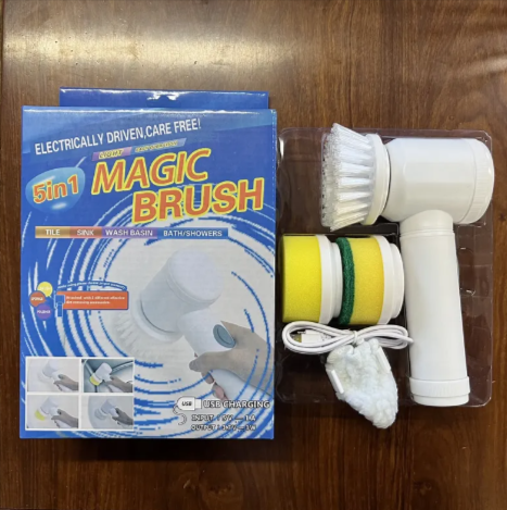 Versatile Electric Scrub Brush | Home Cleaning Power Tool